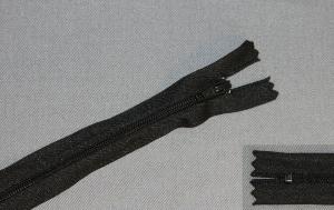 Fermeture à glissière - Noir - 30cm