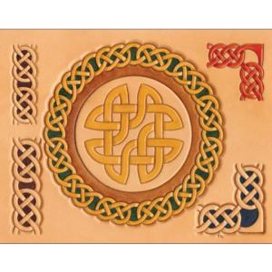 Calque Transfert de Motifs - Craftaids Réutilisable - Cercles et Bordures Celtiques [76610-00]