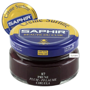 Crème Surfine - Cirage Saphir - 50ml -  Prune N°87