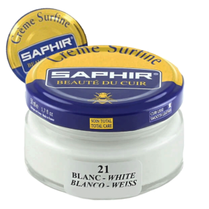 Crème Surfine - Cirage Saphir - 50ml - Blanc N°21