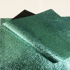 Plaque de Cuir - A4 - Veau Fantaisie Turquoise Brillant - EP Environ 110 mm